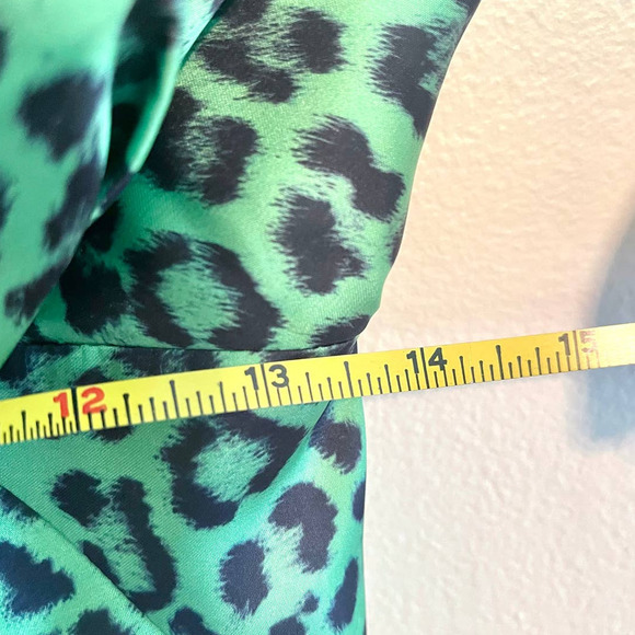 New Fame & Partners The Jami Dress | Leopard Mojito Size 4 - Picture 11 of 12
